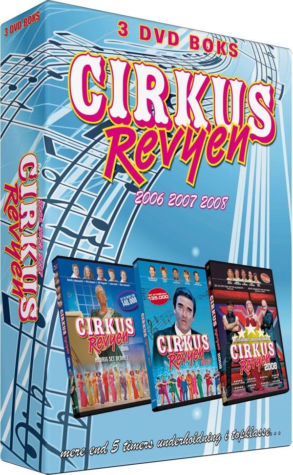 Køb Cirkusrevyen 2006-2007-2008 [3-disc]